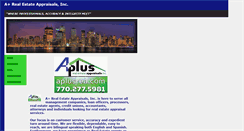 Desktop Screenshot of aplusrea.com