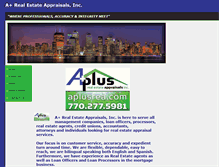 Tablet Screenshot of aplusrea.com